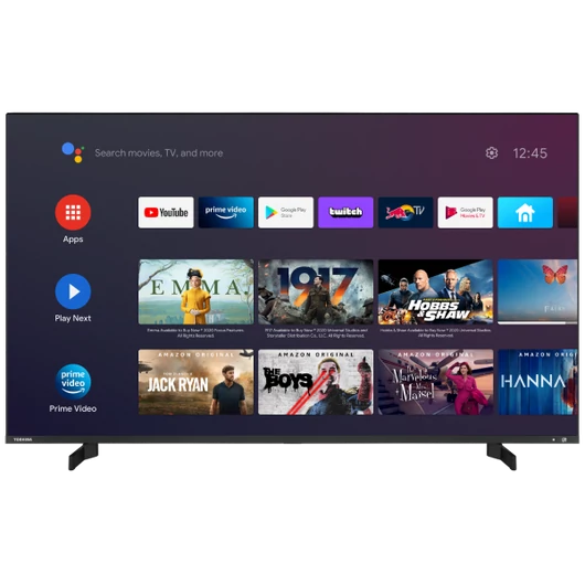 Toshiba 50QA5D63DG Ultra HD QLED Android Smart televízió 4k felbontásban