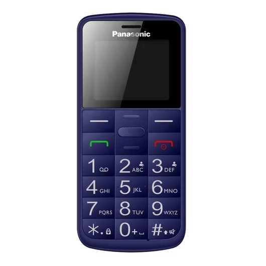 Panasonic KX-TU110EXC Dual SIM kártyafüggetlen mobiltelefon idősek számára színe