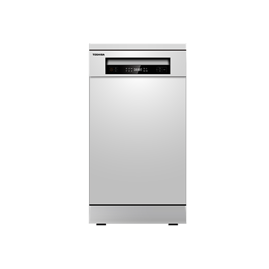 Toshiba DW-10F2EE(S) 10 terítékes fehér színű szabadonálló mosogatógép