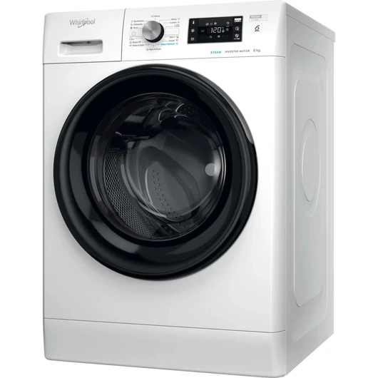 Whirlpool FFB 8258 BV EE Whirlpool elöltöltős mosógép 8 kg ruhatöltet, 1200 fordulatos centrifuga, 6. érzék funkció