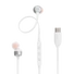 Kép 1/8 - JBL T 310 C WHT vezetékes USB C mikrofonos fehér fülhallgató