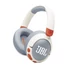 Kép 1/6 - JBL JR 470 NC vezeték nélküli zajszűrős fehér gyermek fejhallgató