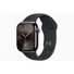 Kép 1/3 - Apple Watch S10 Cellular (42mm) palaszürke titán tok, fekete sportszíj (S / M) okosóra