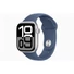 Kép 1/3 - Apple Watch S10 GPS (42mm) ezüst alumínium tok, denim sportszíj (M / L) okosóra