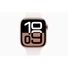 Kép 2/3 - Apple Watch S10 GPS (42mm) rozéarany alumínium tok, lágy rózsaszín sportszíj (S / M) okosóra