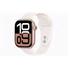 Kép 1/3 - Apple Watch S10 GPS (42mm) rozéarany alumínium tok, lágy rózsaszín sportszíj (S / M) okosóra