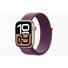 Kép 1/3 - Apple Watch S10 GPS (42mm) rozéarany alumínium tok, szilva sportszíj okosóra