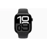 Kép 2/3 - Apple Watch S10 GPS (46mm) kozmoszfekete alumínium tok, fekete sportszíj (S / M) okosóra