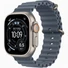 Kép 1/3 - Apple Watch Ultra 3 Cellular (49mm) natúr titánium tok, acélkék óceán szíjas okosóra