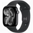 Kép 1/3 - Apple Watch S11 GPS-es (46mm) kozmoszfekete alumínium tok, fekete M / L sportszíjas okosóra