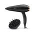 Kép 2/3 - BaByliss D570DE Turbo Shine hajszárító 2200W, fekete-rose gold