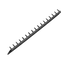 Kép 4/6 - BaByliss ST397E Sleek Control Wide tourmalin-kerámialapos hajvasaló, fekete-ezüst