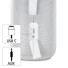 Kép 4/12 - Hama 188229 "SHINE 2.0", 30W, RGB LED, fehér bluetooth hangszóró