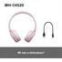 Kép 10/10 - Sony WH-CH520 Bluetooth rózsaszín fejhallgató