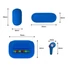 Kép 5/5 - OTL SM0858 Super Mario Blue True Wireless Bluetooth fülhallgató