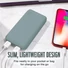 Kép 2/4 - Juice JUI-PBANK-3-ECO-MID-GRN ECO 3 10000mAh 15W zöld power bank