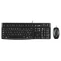 Kép 1/2 - Logitech MK120 HUN fekete USB billentyűzet + egér
