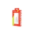Kép 4/4 - Canyon PB-108 10000mAh LiPo powerbank fehér (Lightning bemenet)