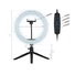 Kép 3/7 - Tracer TRAOSW46747 Ring Light 10 W / 26 cm / 600-1300 lm / gyűrűs LED lámpa mini állvánnyal