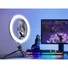 Kép 4/7 - Tracer TRAOSW46747 Ring Light 10 W / 26 cm / 600-1300 lm / gyűrűs LED lámpa mini állvánnyal
