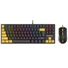 Kép 1/9 - Tracer Hornet 87 GameZone ENG USB fekete mechanikus billentyűzet és egér