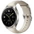 Kép 2/6 - Xiaomi Watch 2 Titan Gray Case With White Leather Strap / BHR9306GL