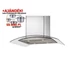 Kép 1/5 - Cata - Páraelszívó Isla gamma 900 X/D inox-üveg LED + Cata PROFESSIONAL edényszett
