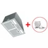 Kép 1/5 - CATA - Páraelszívó GT-PLUS 45 X/M Inox motor nélkül + SEM1T850 külső motor