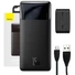 Kép 1/4 - Baseus Bipow PPBD050201 30000mAh LCD Quick Charge PD 15W fekete power bank