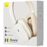 Kép 4/4 - Baseus Bowie H1 ANC Bluetooth fehér fejhallgató