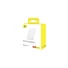 Kép 2/4 - Baseus P10059002223-00 Magnetic Mini 6000mAh 20W MagSafe fehér power bank