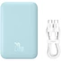 Kép 3/4 - Baseus P10059002313-00 Mini 6000mAh 20W kék power bank