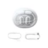 Kép 6/7 - Baseus A00064400221-00 Eli Sport 1 Open-Ear True Wireless fehér fülhallgató