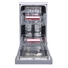 Kép 2/5 - Toshiba DW-10F2EE(S) 10 terítékes inox mosogatógép