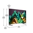 Kép 9/10 - Hisense 65" 65U6NQ 4K UHD Smart MiniLED TV