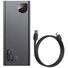 Kép 3/4 - Baseus PPIMDA-D01 Adaman Metal 20000mAh fekete power bank