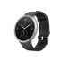 Kép 4/5 - Amazfit Active 2 NFC (Round) Black Leather + Red Silicone strap