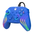 Kép 2/7 - PDP 049-024-BL Afterglow Wave Xbox Series X|S / Xbox One / PC RGB LED kék vezetékes kontroller