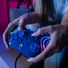 Kép 7/7 - PDP 049-024-BL Afterglow Wave Xbox Series X|S / Xbox One / PC RGB LED kék vezetékes kontroller
