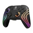 Kép 2/7 - PDP 500-252-BK Afterglow Wave Nintendo Switch / Lite / OLED / Switch 2 RGB LED Lighting fekete vezeték nélküli kontroller