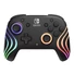Kép 1/7 - PDP 500-252-BK Afterglow Wave Nintendo Switch / Lite / OLED / Switch 2 RGB LED Lighting fekete vezeték nélküli kontroller