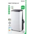 Kép 1/11 - DELTACO SMART HOME SH-AC02 mobil smart klíma, 3,5kW, 12000 BTU,  WI-FI, hűt, 3 év garancia