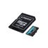 Kép 2/3 - Kingston 512GB SD micro Canvas Go! Plus (SDXC Class 10 UHS-I U3) (SDCG3 / 512GB) memóriakártya adapterrel