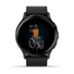 Kép 2/9 - Garmin Venu 3 fekete, fekete kerettel, bőr és szilikon szíjjal okosóra