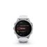 Kép 2/11 - Garmin 010-02903-00 fenix 8 AMOLED (43mm) fehér szilikon pántos ezüst okosóra