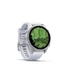 Kép 8/11 - Garmin 010-02903-00 fenix 8 AMOLED (43mm) fehér szilikon pántos ezüst okosóra