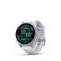 Kép 1/11 - Garmin 010-02903-00 fenix 8 AMOLED (43mm) fehér szilikon pántos ezüst okosóra
