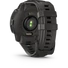Kép 5/6 - GARMIN instinct e, 45mm. black, grey strap