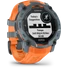 Kép 3/6 - GARMIN instinct 3, 50mm solar, grey, orange strap
