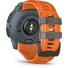 Kép 5/6 - GARMIN instinct 3, 50mm solar, grey, orange strap